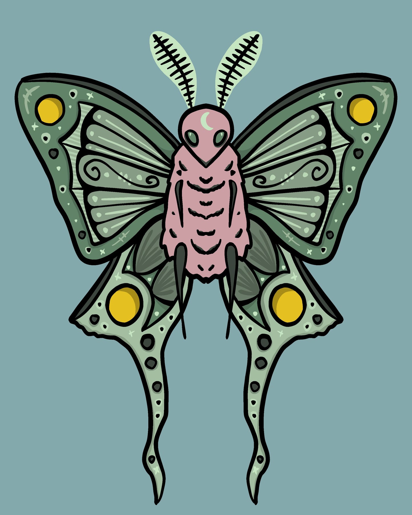 Large Luna Print (8x10)