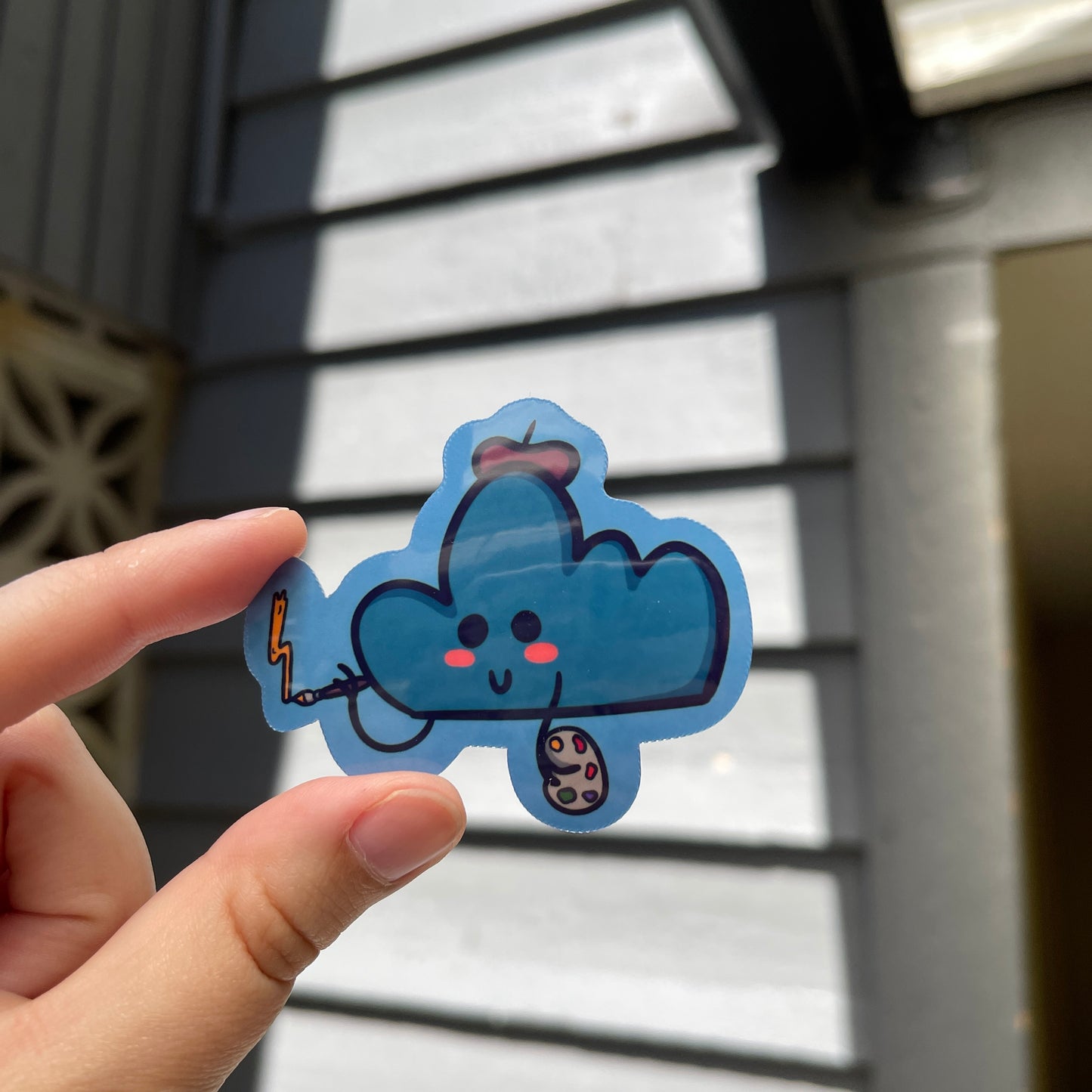 Cloud Artist Sticker