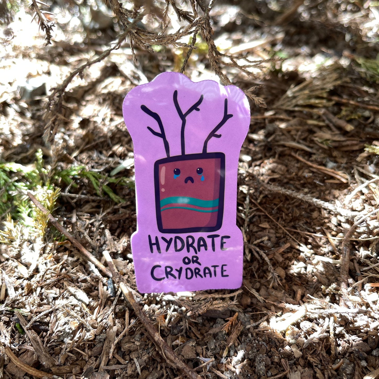 :’( Hydrate Sticker