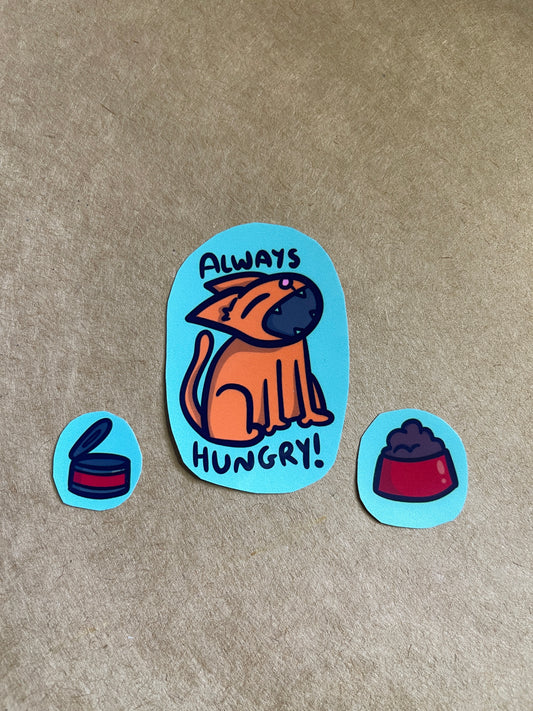 Always Hungry Sticker Set