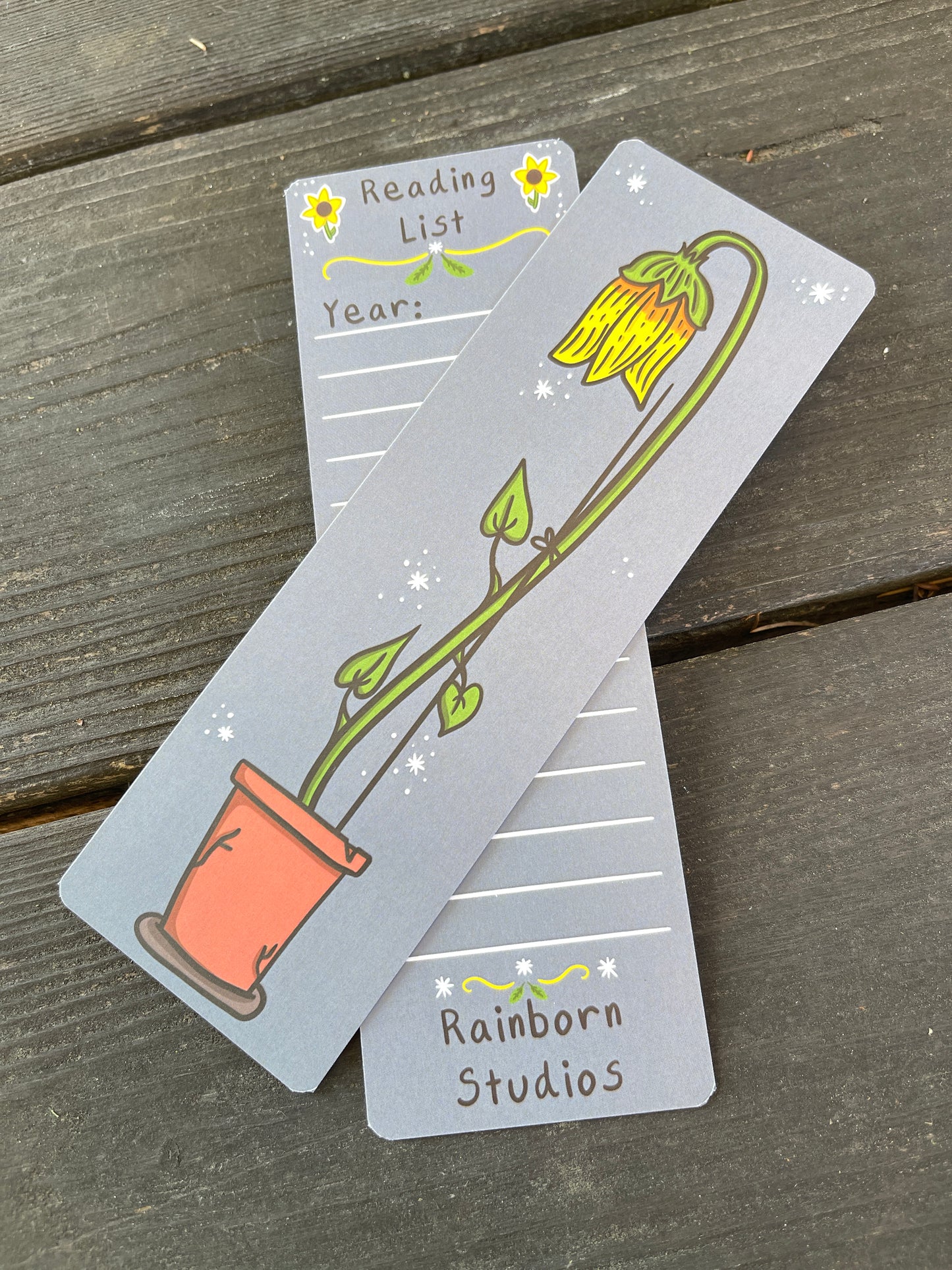 Sunflower Bookmark