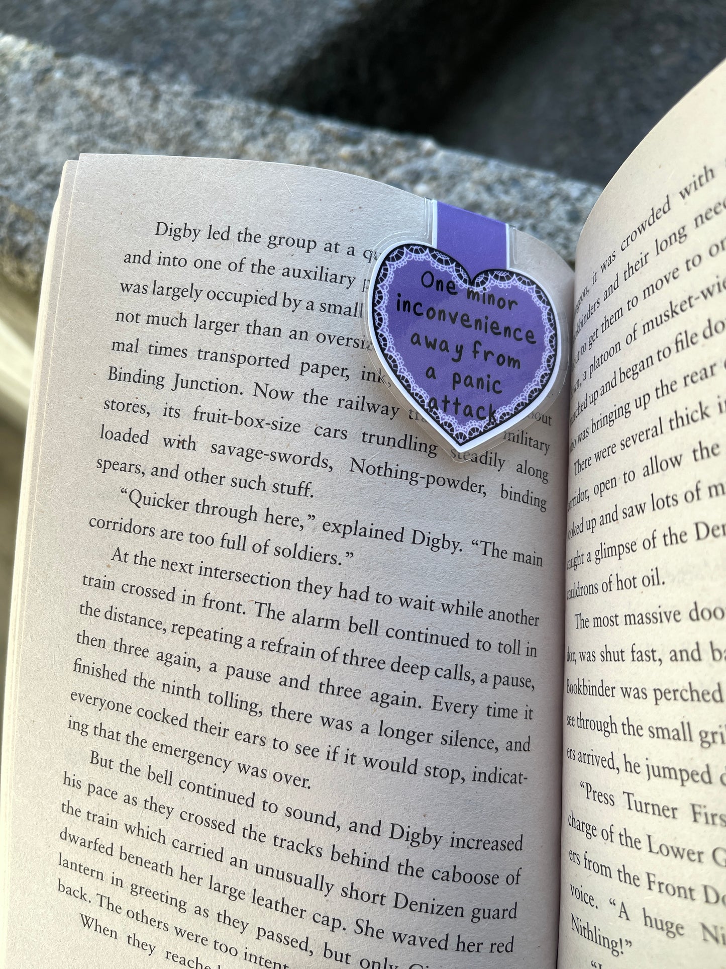 Minor Inconvenience Magnetic Bookmark