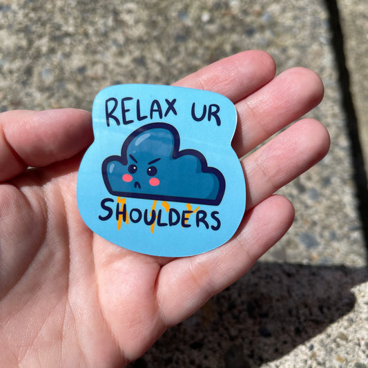 Relax Sticker