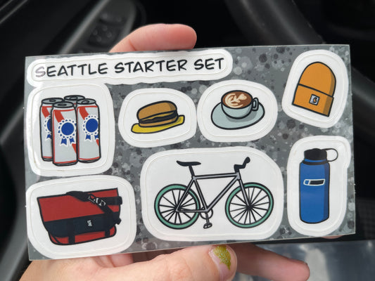 Seattle Starter Set Sticker Sheet