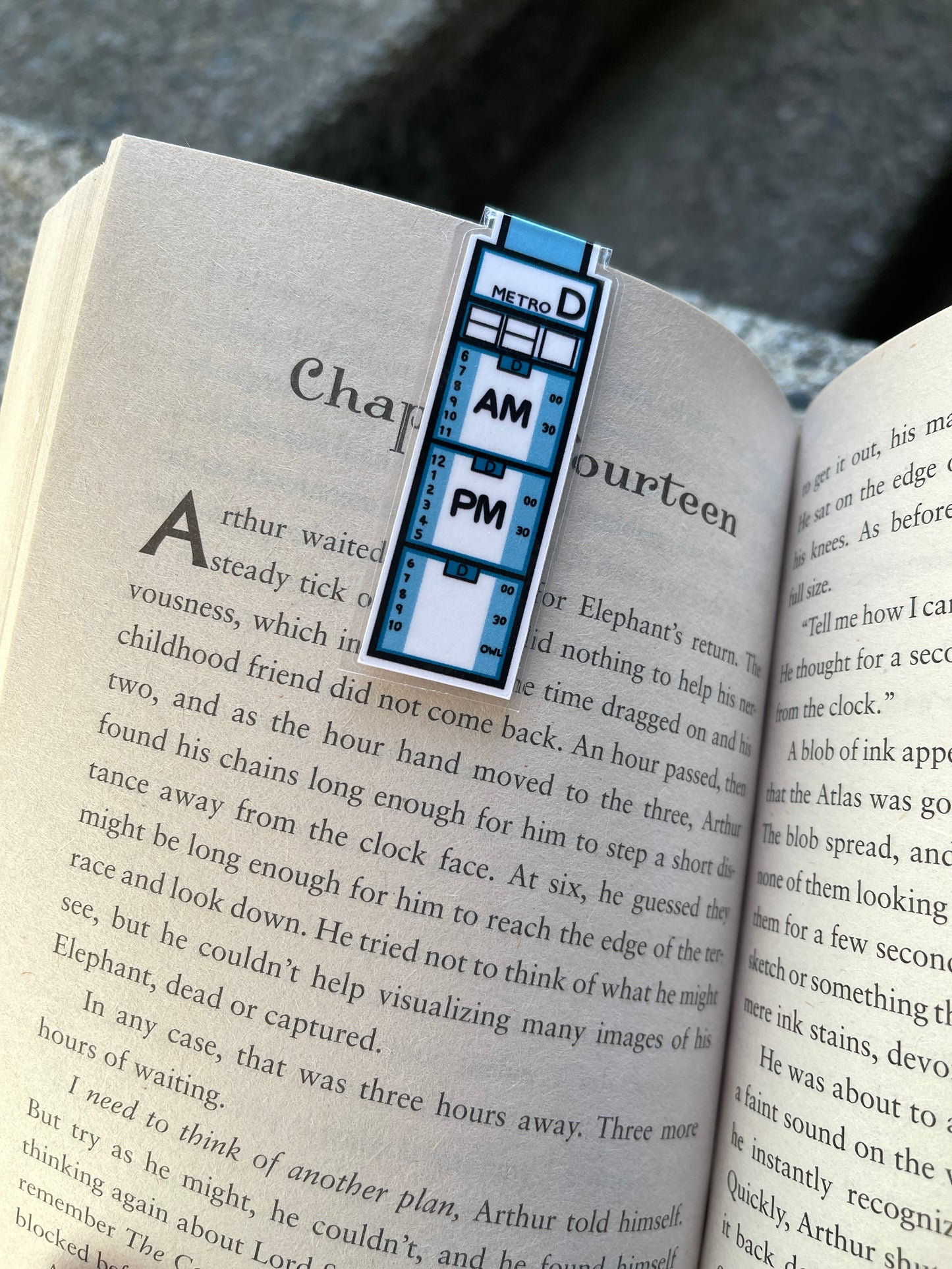 Transfer Magnetic Bookmarks