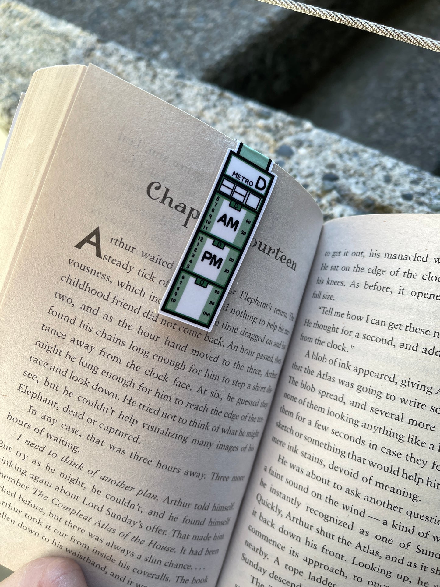 Transfer Magnetic Bookmarks