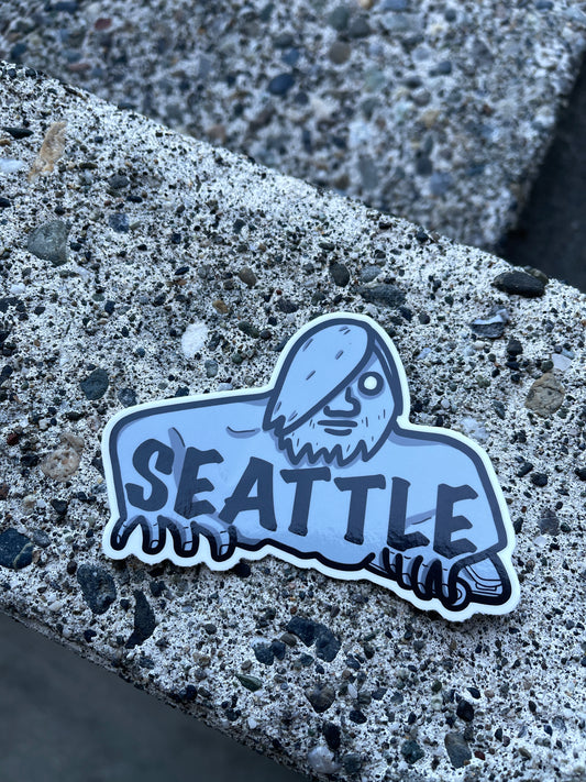 Seattle Troll Sticker