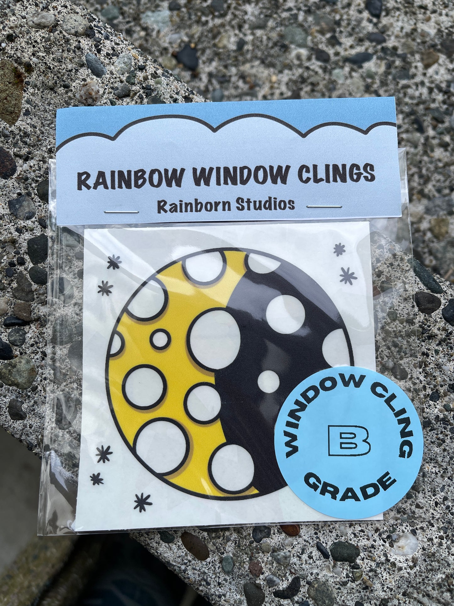 [B-Grade] Rainbow Window Clings