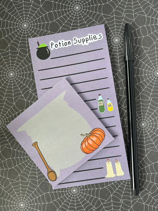 Witches Memo Pad Set