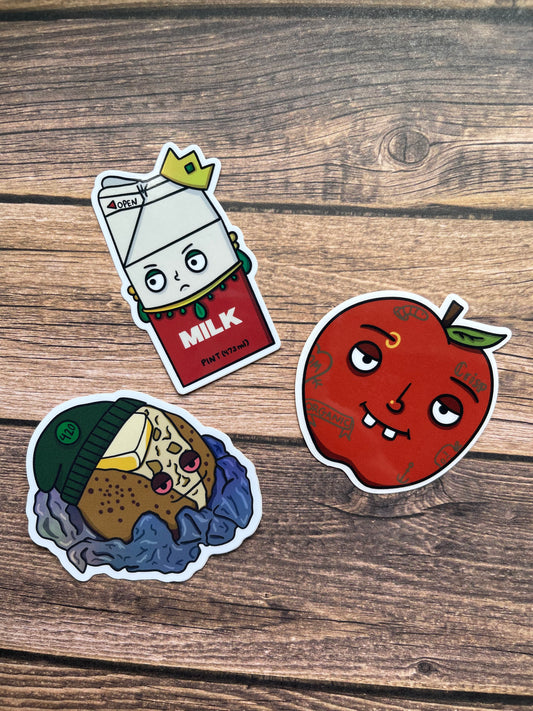 Lunchroom Gang Sticker Pack