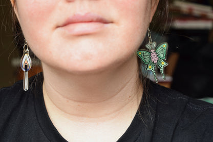 Moth to a Flame Earrings