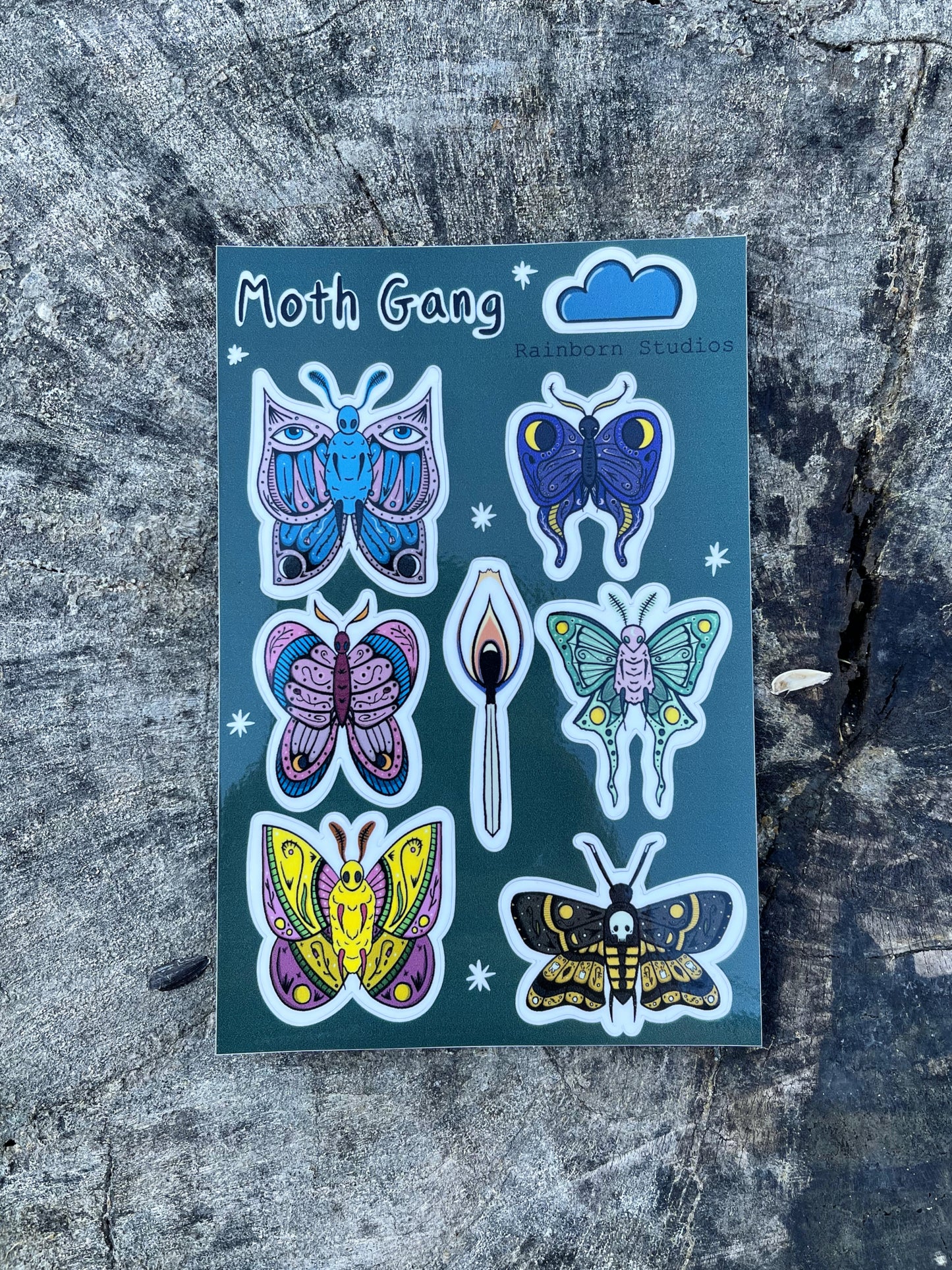 Moth Gang Sticker Sheet