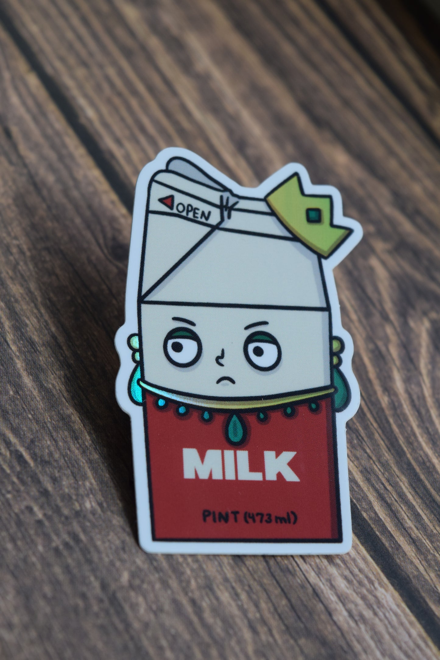 Spoiled Milk Sticker