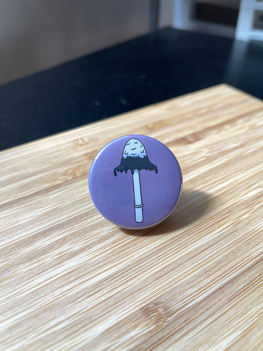 Ink Mushroom Button